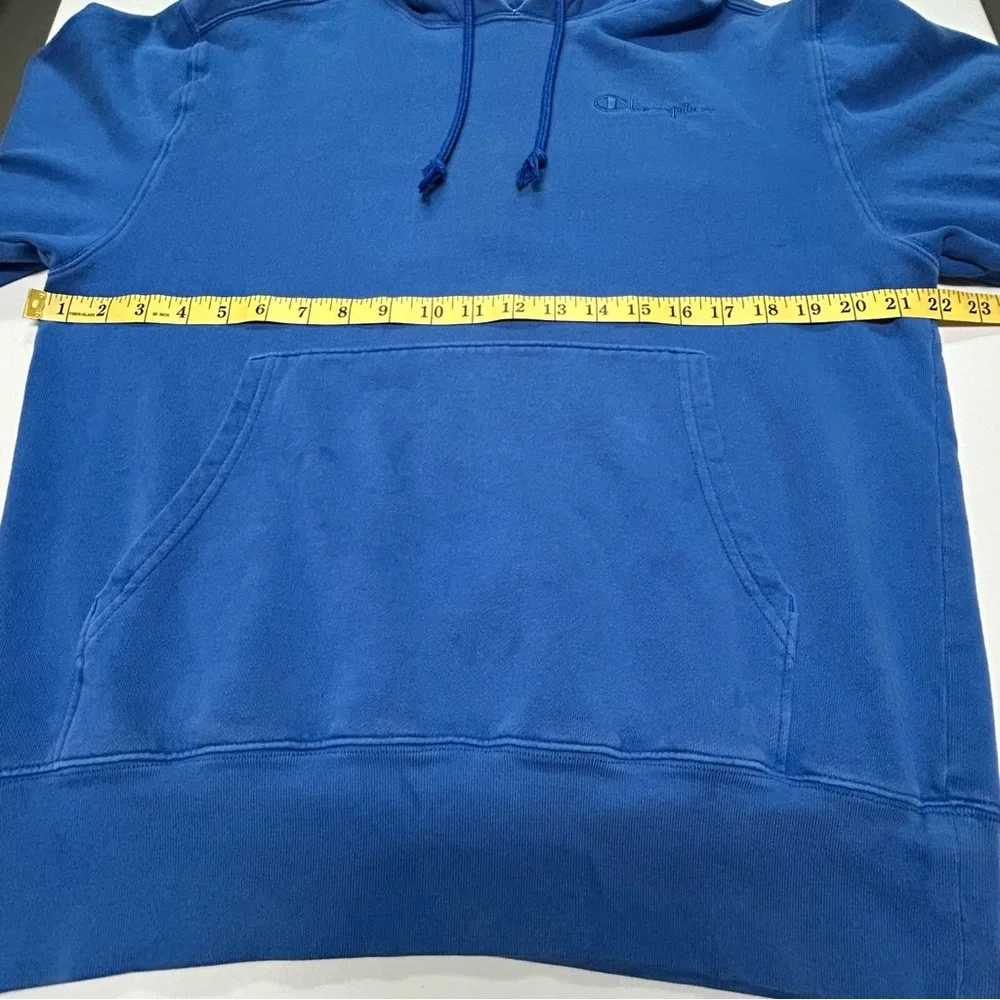 Champion Hoodie Sweatshirt Size S‎ Pull Over Embroidered Logos Pockets Casual